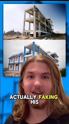 MR BEAST FAKE BUILT A HOSPITAL!! 😳🏥 #mrbeast #mrbeastphilanthropy #supervillain #villain #shorts