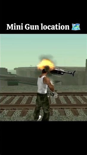 Gta San Andreas | Mini Gun location📍#rockstar #gta #gtasanandreas #gtavicecity #gaming #gameplay