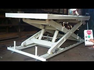 Hydraulic Scissor Lift Remote Operated