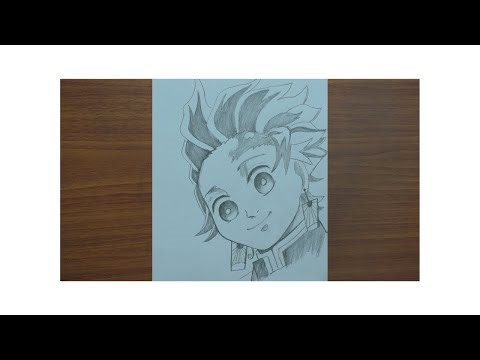 How to draw Nezuko || Step-by-step