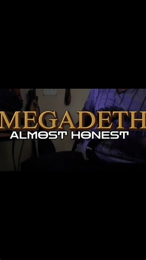 Megadeth-Almost Honest. #guitar #guitarcover #metal #megadeth #rock