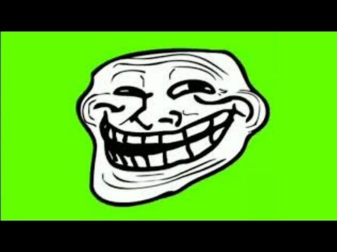 laughing troll face green screen | green screen funny effect no copyright