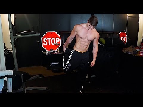 Full Body Ten Minute Stretching Routine w/ Bodybuilder Jeff Seid, 13 days out Meal Prep