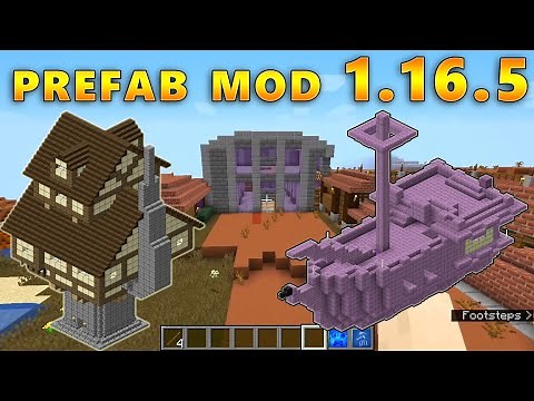 Prefab Mod Spotlight - How to Get Instant Structures in Minecraft