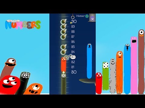 Guess the numbers #7 - DragonBox: Numbers - Ladder. 13+