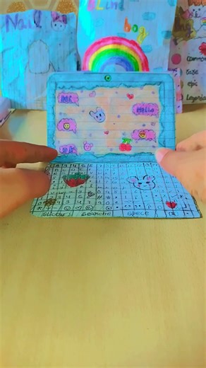 paper laptop💻 #diy #artandcraft #scrapbookingph #art #journalwithgie #music #craft