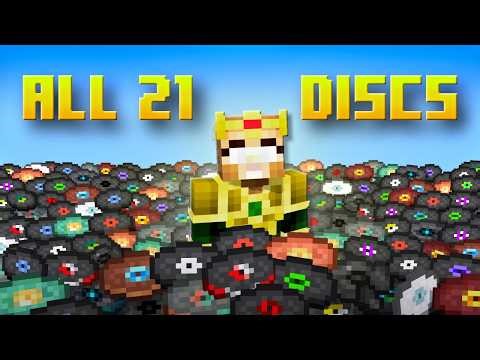 Collecting EVERY Music Disc in Minecraft
