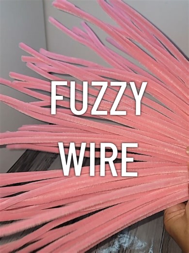 DIY Fuzzy Wire Flower Craft Tutorials