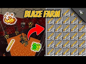 ✔️Minecraft: Easy Blaze Farm 1.21 (500+ Blaze Rods/Hour)
