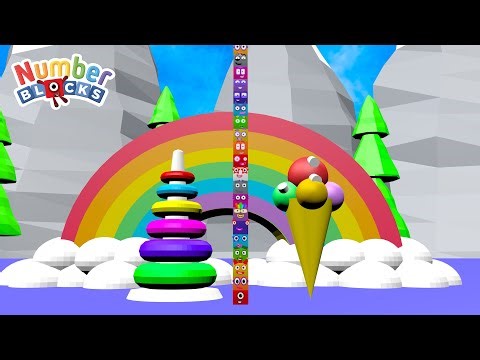 Step Squad Counting Fun! - Numberblocks Song 1–100 Big Numbers!