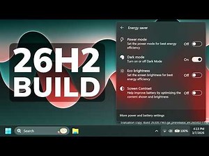 New Windows 11 26H2 Build 26300.7965 – New Quick Settings, New Dialog and Fixes (Dev)