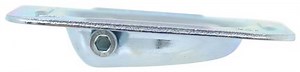 Brophy D-Ring Tie Down Anchor - Bolt-On - 4-7/8" Wide - Recessed Mount - 1,600 lbs Brophy Trailer Ti