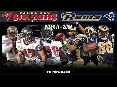 Rivals, Elite Defense & Offense, & Playoff Position at Stake! (Buccaneers vs. Rams 2001, Week 11)