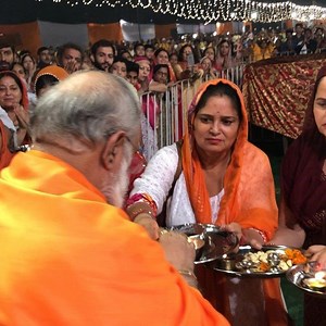 Guruji welcome at Jammu samagm... Jai Mata di ...wishing all sangat happy Navratri 🙏🏻🙏🏻 | Jagadguru Mahabrahmrishi Shree Kumar Swami Ji