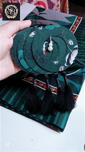 New latest beautiful Eid special duppta tessal design cutting and stitching #short#youtubeshorts