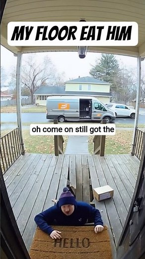 He Stood on My Floor… and It COLLAPSED Under Him!😨🏚️#funny