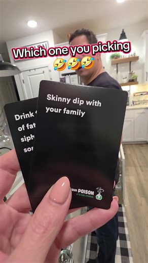 Which poison you picking ? 🎲 Pick Your Poison – Viral Party Game! 🎉 💥 Always selling out — grab it before it’s gone! 😂 Hilarious “Would You Rather?” questions that get everyone laughing fast 🕹️ Easy to play, zero setup, perfect for any group 🎁 Go-to game for game nights, parties, and get-togethers #drinkinggame #funny #party #gamenight #games