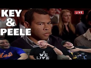 Key & Peele | Town Hall Audience Member | reaction ( Livestream clip)