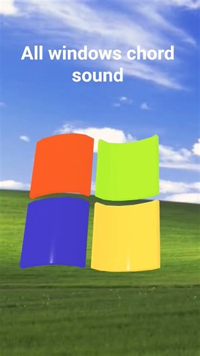 All windows chord sound