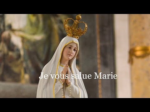 🎼“Je vous salue Marie”🎼 (Lyrics in description)