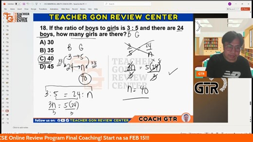 FREE CSE REVIEW� With Coach Arjay | Teacher Gon Review and Tutorial Center