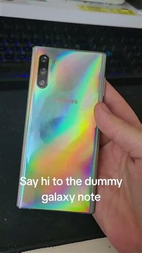 say hi to the dummy galaxy note