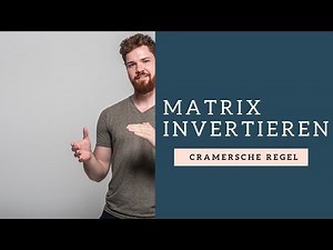 Matrix invertieren (Cramersche Regel)