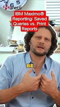 IBM Maximo®️ Reporting: Saved Queries vs. Print Reports—What Do You Really Need?
