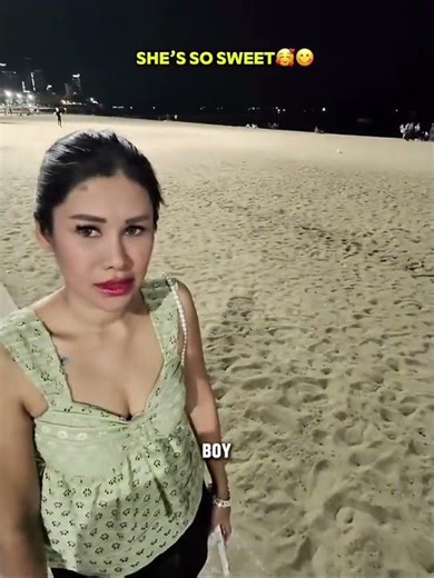 🏖️🇹🇭✨ So Cute Lady in Thailand Beach — Must Watch!