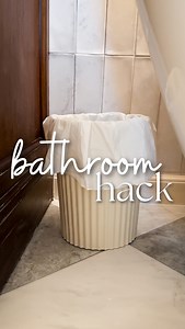 44K views · 92 reactions | Ditch the grocery bags for these crazy convenient liner dispensers! You’ll always have a new trash bag ready to go and these look way nicer! Commenting “LINER” gets you the  #bathroomhack #bathroomfinds | A.dabbled.dwelling | Facebook