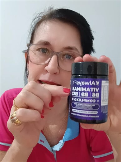Complexo B – Forma Ativa B9, B6 , B12. Essas vitaminas do complexo B ajudam a melhorar a saúde mental, reduzindo estresse e ansiedade. #complexob #vitamina #alwaysfit #tiktokshop