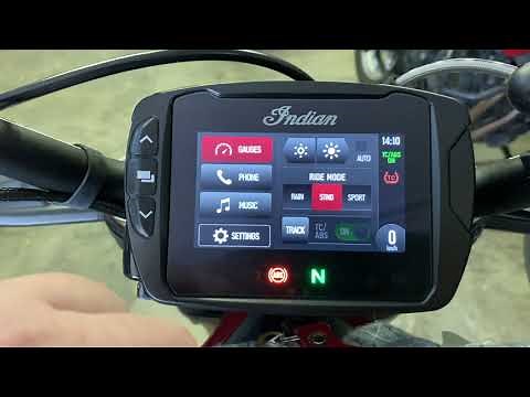 Indian FTR 1200 S Ride Command Walkthrough