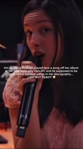 Olivia Rodrigo’s saddest song ever? #oliviarodrigo #popartist #blowup