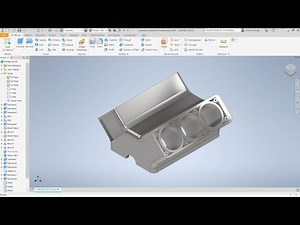 Autodesk Inventor Tutorial V6 Engine: Engine Block