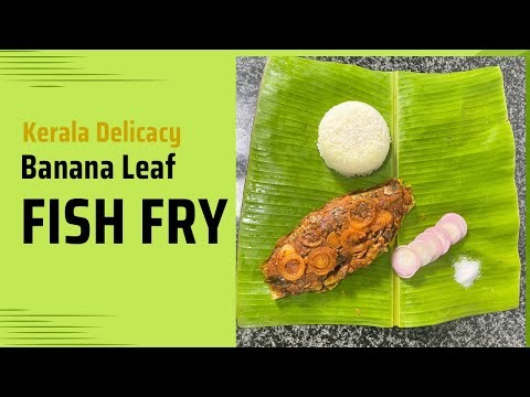 Kerala Style Banana Leaf Fish Fry | Authentic South Indian Recipe
