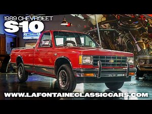 4k-Mile 1989 Chevrolet S10 Tahoe