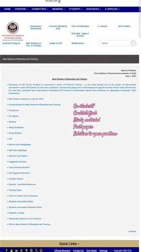 ca students current problem solution icai bos website past paper