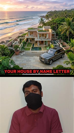 Your Dream House By First Letter Of Your Name 🏠