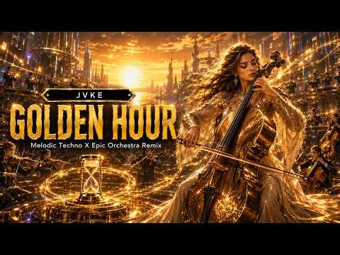JVKE - Golden Hour ( Female Vocal ) | Epic Orchestra Melodic Techno Cover