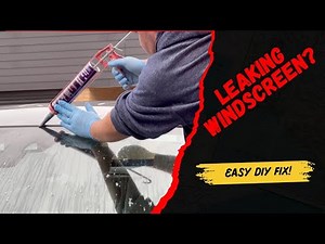 Range Rover Evoque Windscreen Leak? Easy Windshield DIY Fix You Can Do at Home!