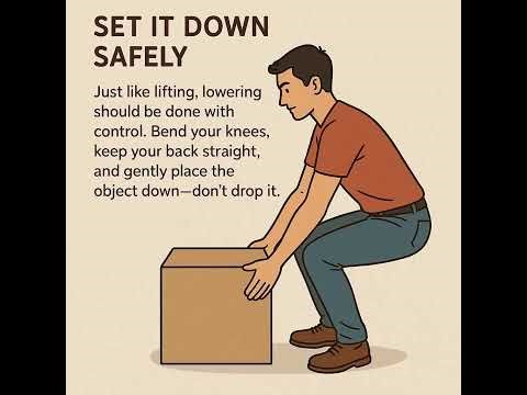The Right Way to Lift Heavy Objects: Protect Your Back