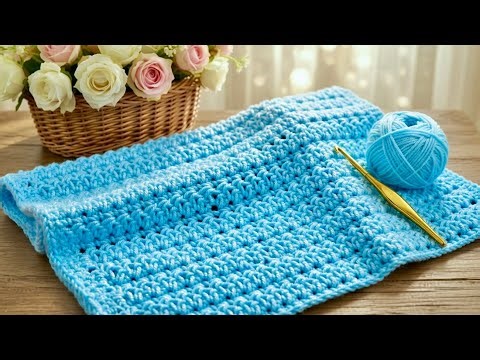New!🩷 A Blanket in 3 Days! You've Never Seen Such an Easy and Beautiful Crochet Pattern