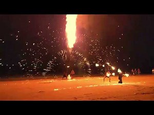 Blazing Performance: The Spectacular Langkawi Fire Show - Cenang Beach, Malaysia - Must Visit