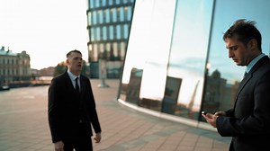 Angry Young Professional Confronting Stock Footage SBV-307740230 - Storyblocks