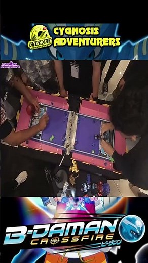 B-Daman Crossfire Break Bomber Battlefield Tournament Finals Battle 1 Kuching Sarawak