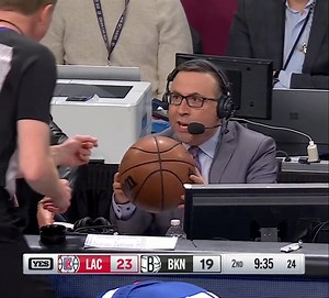 Ian Eagle CATCHES the cross court pass from Harden 😂 "That might have been my greatest call in NBA history." (via NBA) | Basketball Forever