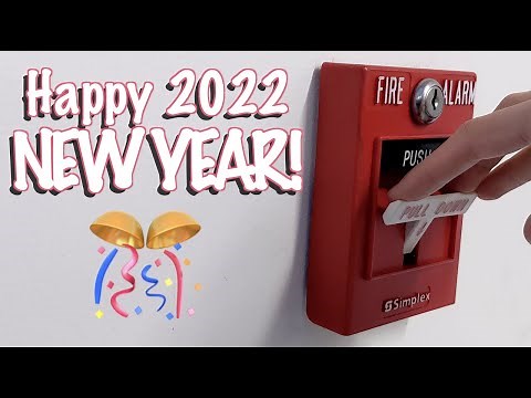 2022 NEW YEAR FIRE ALARM TRIGGER!