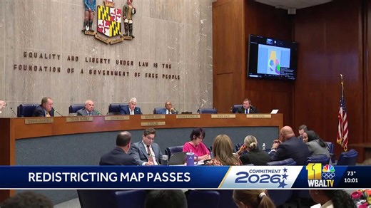 Council passes Baltimore County redistricting map
