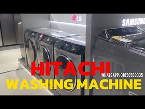 Hitachi washing machine price in Bangladesh 2025
