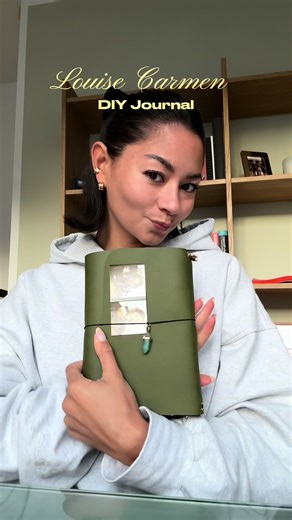 Step-by-Step DIY Journal Tutorial by Louise Carmen